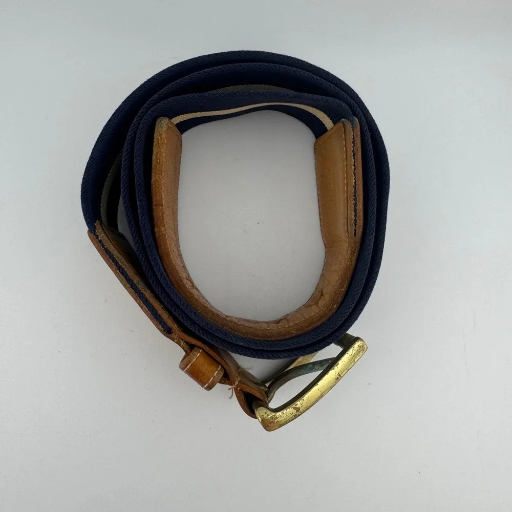 Coach Webbed Striped 38.5